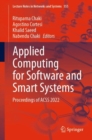 Image for Applied computing for software and smart systems  : proceedings of ACSS 2022