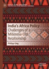 Image for India&#39;s Africa policy  : challenges of a millennia-old relationship