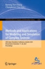 Image for Methods and applications for modeling and simulation of complex systems  : 20th Asian Simulation Conference, AsiaSim 2021, virtual event, November 17-20, 2021, proceedings