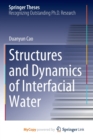 Image for Structures and Dynamics of Interfacial Water