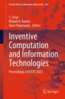 Image for Inventive computation and information technologies  : proceedings of ICICIT 2022