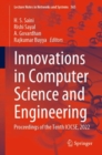 Image for Innovations in computer science and engineering  : proceedings of the Tenth ICICSE, 2022