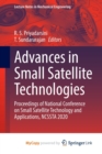 Image for Advances in Small Satellite Technologies
