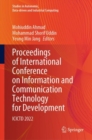 Image for Proceedings of International Conference on Information and Communication Technology for Development