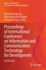 Image for Proceedings of International Conference on Information and Communication Technology for Development, ICICTD 2022