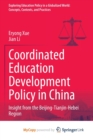 Image for Coordinated Education Development Policy in China