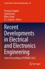 Image for Recent Developments in Electrical and Electronics Engineering