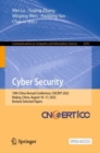 Image for Cyber Security : 19th China Annual Conference, CNCERT 2022, Beijing, China, August 16–17, 2022, Revised Selected Papers