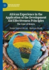 Image for African experience in the application of the development aid effectiveness principles  : the case of Kenya