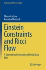 Image for Einstein constraints and Ricci flow  : a geometrical averaging of initial data sets