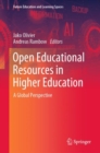 Image for Open educational resources in higher education  : a global perspective