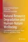 Image for Natural resource degradation and human-nature wellbeing  : cases of biodiversity resources, water resources, and climate change