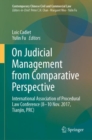 Image for On Judicial Management from Comparative Perspective: International Association of Procedural Law Conference (8-10 Nov. 2017, Tianjin, PRC)