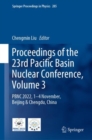 Image for Proceedings of the 23rd Pacific Basin Nuclear Conference, Volume 3