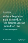 Image for Modes of Regulation in the Intermediate Field  Between Contract Law and Tort Law