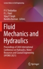 Image for Fluid mechanics and hydraulics  : proceedings of 26th International Conference on Hydraulics, Water Resources and Coastal Engineering (HYDRO 2021)