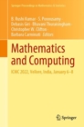 Image for Mathematics and computing  : ICMC 2022, Vellore, India, January 6-8