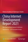 Image for China Internet Development Report 2021 : Blue Book for World Internet Conference