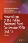 Image for Proceedings of the Indian Structural Steel Conference 2020 (Vol. 1): ISSC 2020