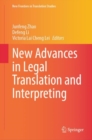 Image for New Advances in Legal Translation and Interpreting