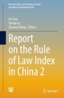 Image for Report on the Rule of Law Index in China 2 : 2