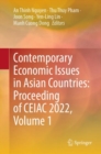 Image for Contemporary economic issues in Asian countries  : proceeding of CEIAC 2022Volume 1