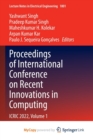Image for Proceedings of International Conference on Recent Innovations in Computing