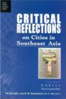 Image for Critical Reflections on Cities in Southeast Asia