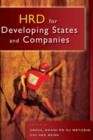 Image for HRD for Developing States and Companies