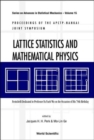 Image for Lattice Statistics And Mathematical Physics: Festschrift Dedicated To Professor Fa-yueh Wu On The Occasion Of His 70th Birthday, Proceedings Of Apctp-nankai Joint Symposium