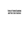 Image for Forms of Fermat Equations and Their Zeta Functions.