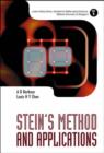 Image for Stein&#39;s Method And Applications