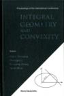 Image for Integral Geometry And Convexity - Proceedings Of The International Conference