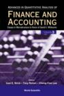 Image for Advances In Quantitative Analysis Of Finance And Accounting (Vol. 3): Essays In Microstructure In Honor Of David K Whitcomb