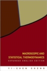 Image for Macroscopic And Statistical Thermodynamics: Expanded English Edition