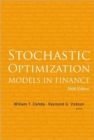 Image for Stochastic Optimization Models In Finance (2006 Edition)