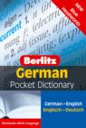 Image for Berlitz Pocket Dictionary: German