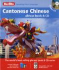 Image for Berlitz: Cantonese Chinese Phrase Book &amp; CD