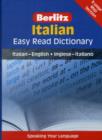 Image for Berlitz Italian easy read dictionary  : Italian-English, Inglese-Italiano