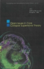 Image for Open issues in core collapse supernova theory