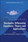 Image for Stochastic Differential Equations: Theory And Applications - A Volume In Honor Of Professor Boris L Rozovskii