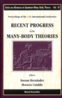 Image for Recent progress in many-body theories: Proceedings of the 13th International Conference