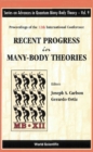 Image for Recent progress in many-body theories: proceedings of the 12th International Conference