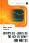 Image for Econometric forecasting and high-frequency data analysis