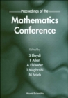 Image for Proceedings Of The Mathematics Conference: 2160