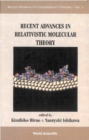 Image for Recent advances in relativistic molecular theory