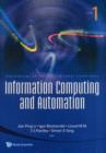 Image for Information Computing And Automation - Proceedings Of The International Conference (In 3 Volumes)