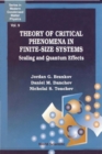 Image for The Theory of Critical Phenomena in Finite-size Systems: Scaling and Quantum Effects.