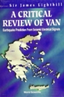 Image for A Critical Review of Van: Earthquake Prediction from Seismic Electrical Signals.