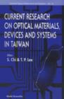 Image for Current Research on Optical Materials, Devices and Systems in Taiwan.